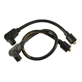 Taylor, 8.2mm Thunder Volt Spark Plug Wire Set. Black Spark Plug Wires Taylor