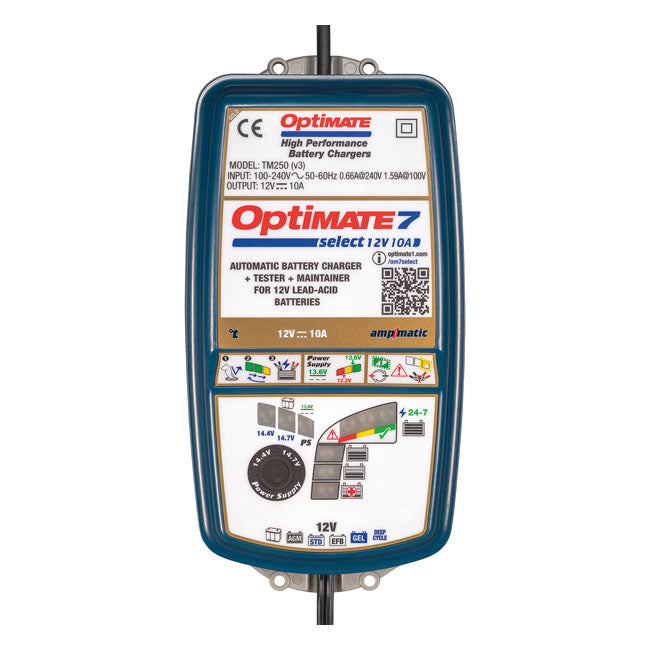 Tecmate Opti Mate 7, Select Battery Charger Battery Chargers Optimate