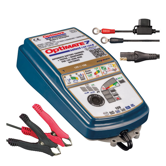 Tecmate Opti Mate 7, Select Battery Charger Battery Chargers Optimate