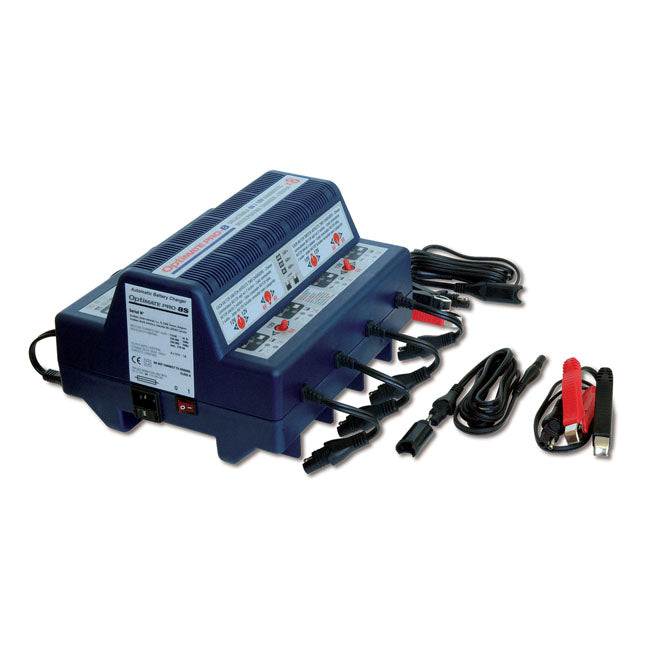 Tecmate Opti Mate, Pro 8 Battery Charger. 12 V/6 V Battery Chargers Optimate