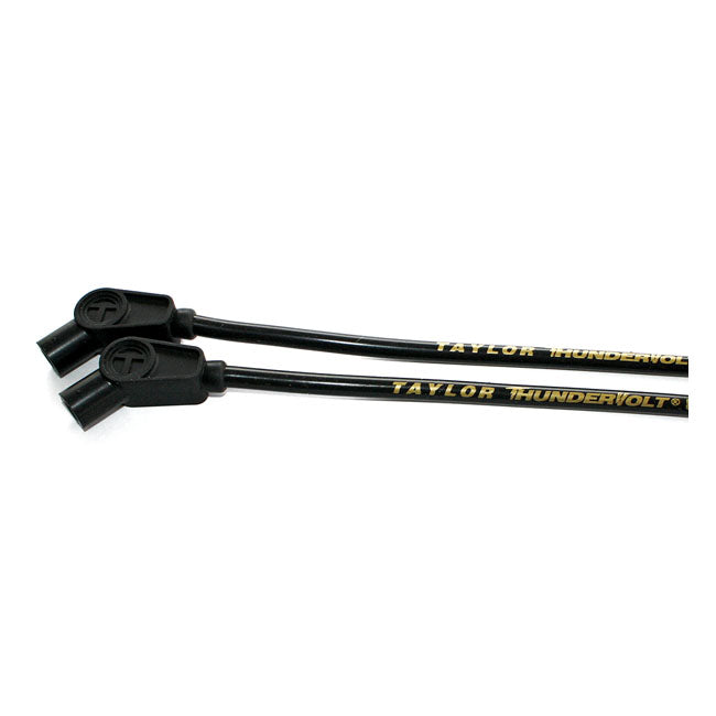 Taylor, 8.2mm Thunder Volt Spark Plug Wire Set. Black Spark Plug Wires Taylor