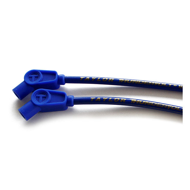 Taylor, 8.2mm Thunder Volt Spark Plug Wire Set. Blue Spark Plug Wires Taylor