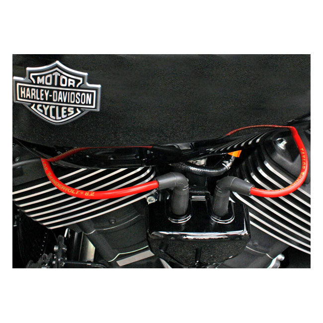 Taylor, 8mm Pro Wire Spark Plug Wire Set. Red Spark Plug Wires Taylor