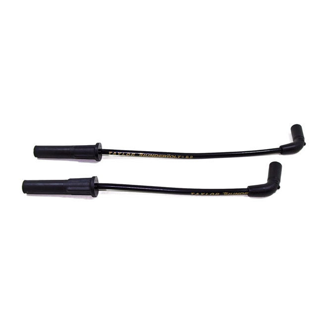 Taylor, 8.2mm Thunder Volt Spark Plug Wire Set. Black Spark Plug Wires Taylor