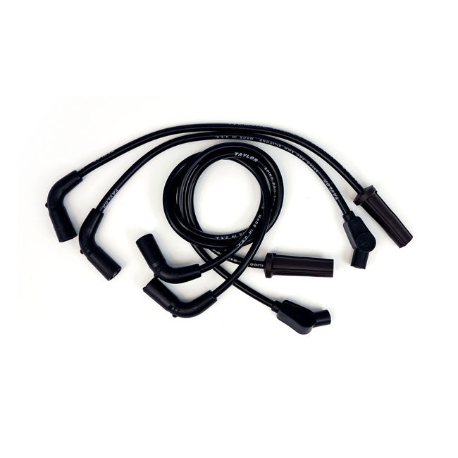 Taylor, 8mm Pro Wire Spark Plug Wire Set. Black Spark Plug Wires Taylor