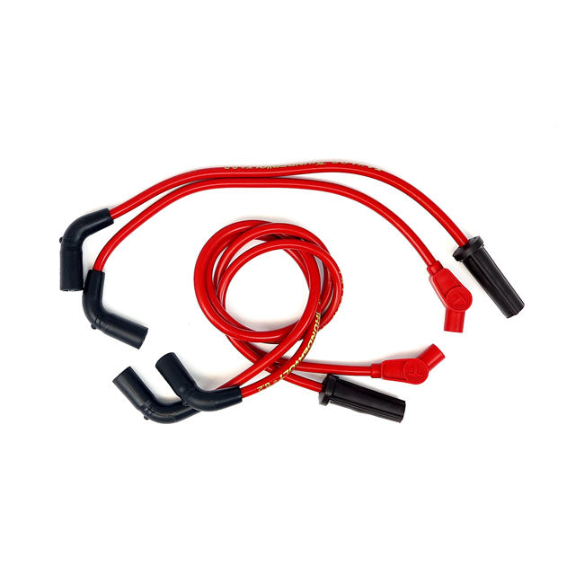 Taylor, 8.2mm Thunder Volt Spark Plug Wire Set. Red Spark Plug Wires Taylor