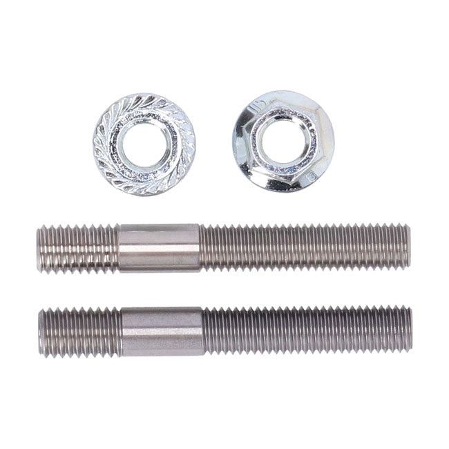 Westland Customs, Us To Metric Riser Stud Kit. 1/2 13 To M12 Risers Mounts Westland Customs