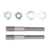 Westland Customs, Us To Metric Riser Stud Kit. 1/2 13 To M10 Risers Mounts Westland Customs