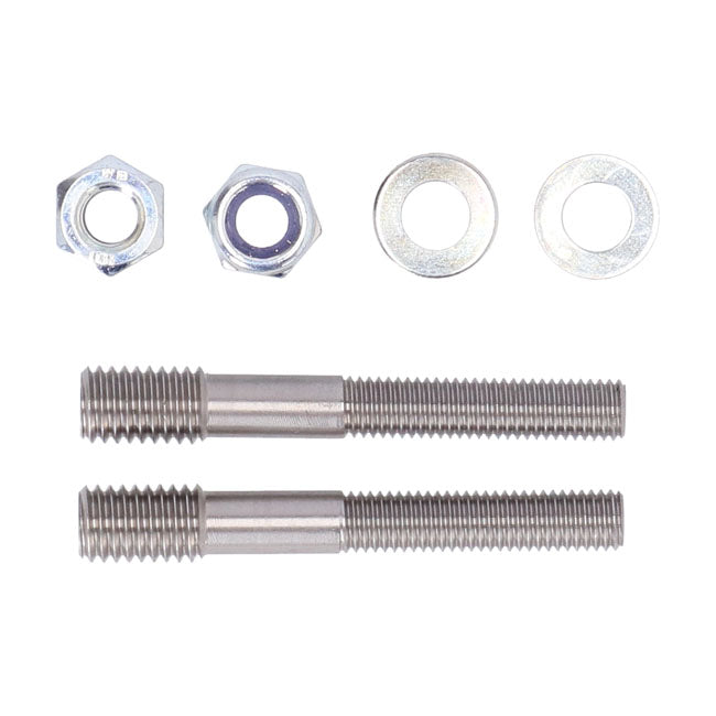 Westland Customs, Us To Metric Riser Stud Kit. 1/2 13 To M10 Risers Mounts Westland Customs