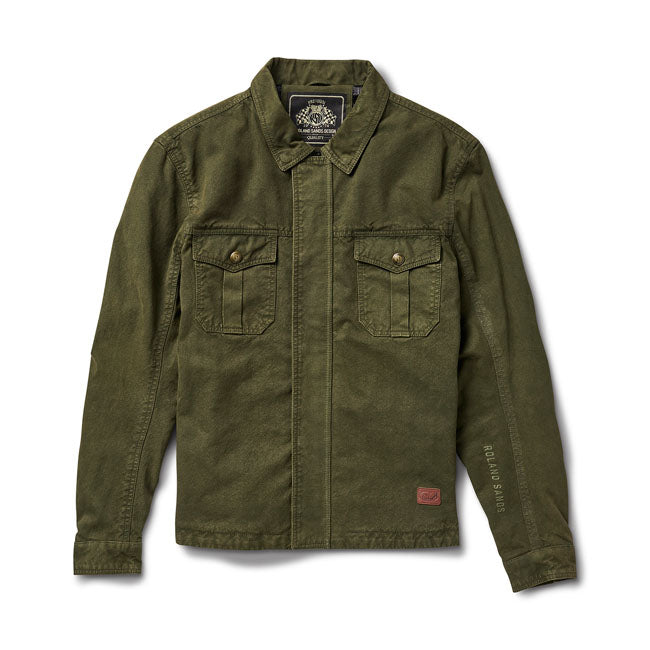 Roland Sands Pismo jacket dark olive Jackets Male Roland Sands Design