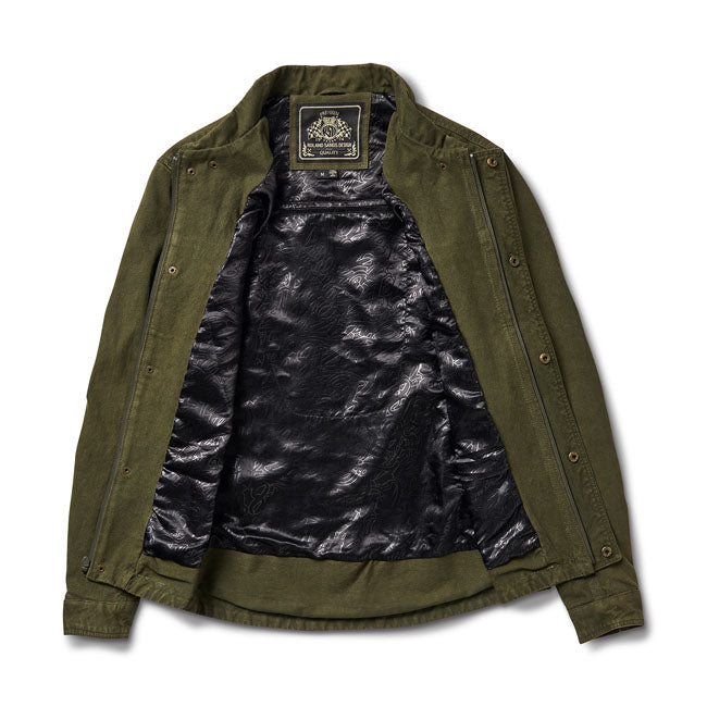 Roland Sands Pismo jacket dark olive Jackets Male Roland Sands Design