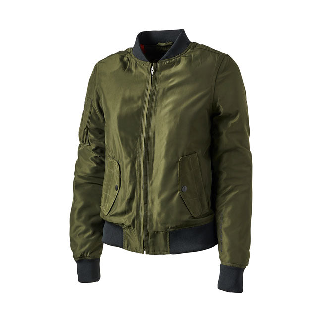 Roland Sands Cambria ladies jacket dark olive JACKETS FEMALE Roland Sands Design