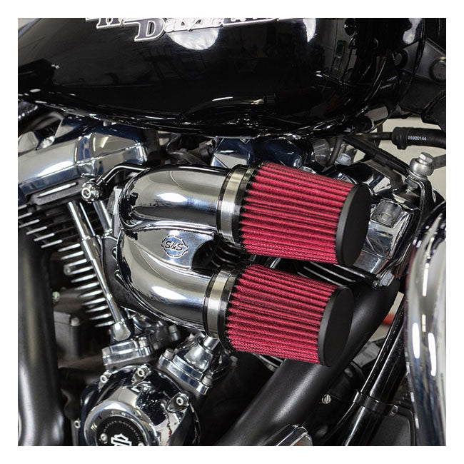 S&S Cycle Aircleaner T/I 17+ M8 Ch Air Cleaner S&S Cycle