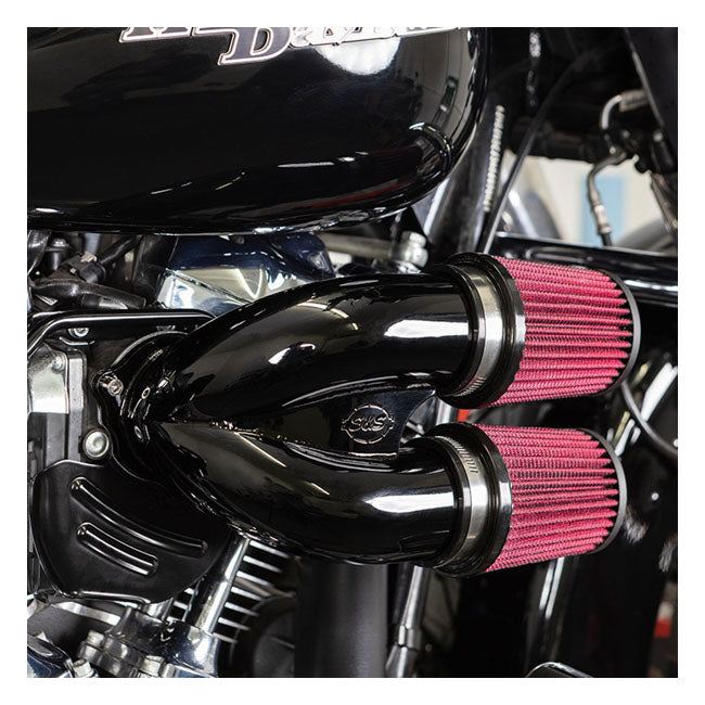 S&S Cycle Aircleaner T/I 17+ M8 Bk Air Cleaner S&S Cycle