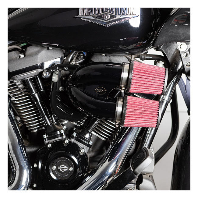 S&S Cycle Aircleaner T/I 17+ M8 Bk Air Cleaner S&S Cycle