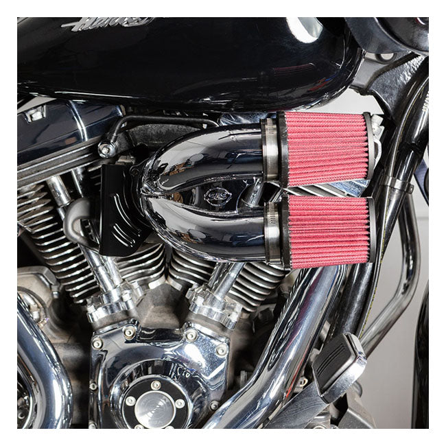 S&S Cycle Aircleanr T/I 08 17 Tc Ch Air Cleaner S&S Cycle