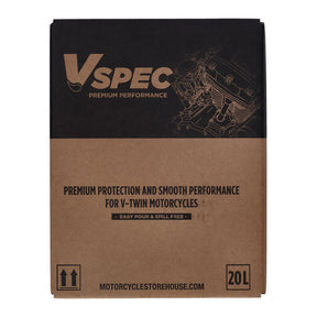 Vspec, 20 W50 Full Synthetic Motor Oil. 20 Liter Box Oils Vspec