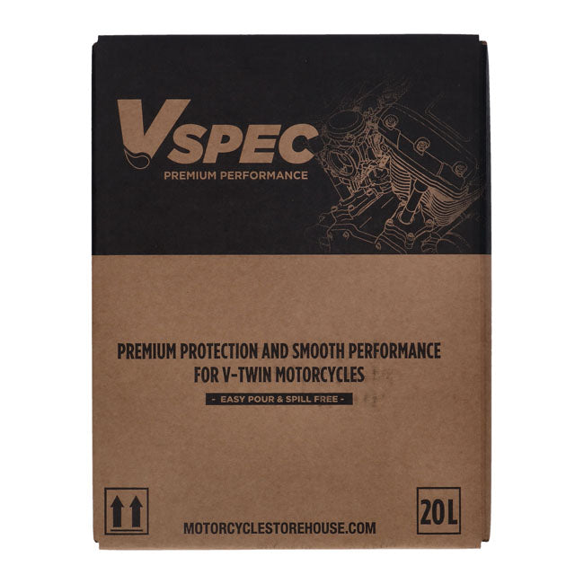 Vspec, 20 W50 Full Synthetic Motor Oil. 20 Liter Box Oils Vspec