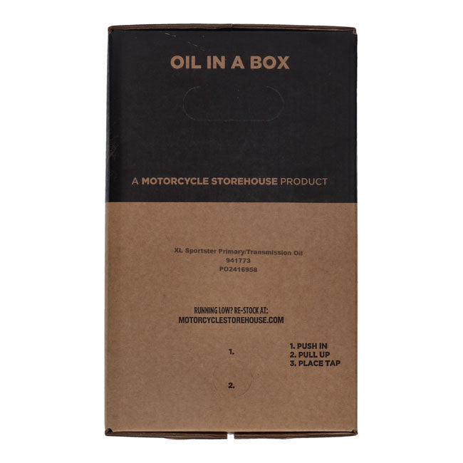 Vspec, Xl Sportster Primary/Transmission Oil. 20 Liter Box Oils Vspec