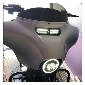 Custom Dynamics, Batwing turn signal vent insert. Black Fairing Accents Custom Dynamics