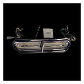 Custom Dynamics LED Batwing Fairing Vent Insert Turn Signal, Chrome - 14-24 Touring Fairing Accents Custom Dynamics
