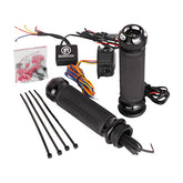 PM, Apex heated grips. Black contrast cut Grips Performance Machine