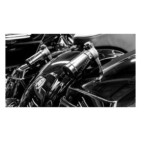 Progressive Suspension 990/970 Remote Reservoir Top Mount Brackets - 09+ Touring Suspension Mount Kits Progressive Suspension