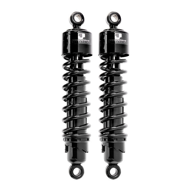 PS, 412 Series shocks 13.5". Black Shock Absorbers Progressive Suspension