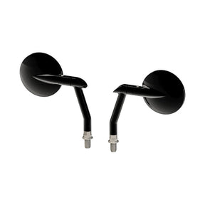 Burly, Hot Rod mirror set. Left & Right. Black Mirrors Burly Brand