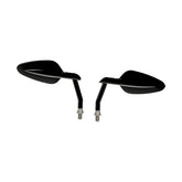 Burly, Radar mirror set. Left & Right. Black Mirrors Burly Brand