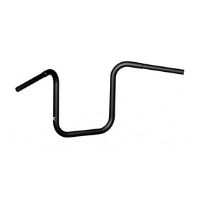 Burly, 12" / 30.5mm apehanger bar. Black Handlebars Burly Brand