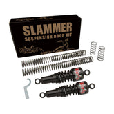 Burly, Slammer kit 10.5". Black Shock Absorbers Burly Brand