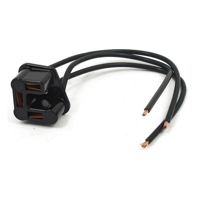 Standard Co., H4 headlamp wiring plug, 3 prong Headlamp Wiring Plugs Standard