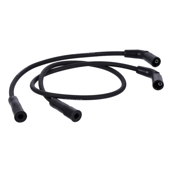 Blue Streak, XXX spark plug wire set. Black, white print Spark Plug Wires Standard