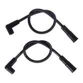 Blue Streak, XXX spark plug wire set. Black, white print Spark Plug Wires Standard