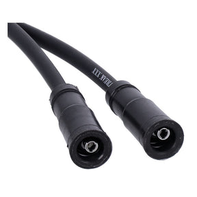 Blue Streak, XXX spark plug wire set. Black, white print Spark Plug Wires Standard