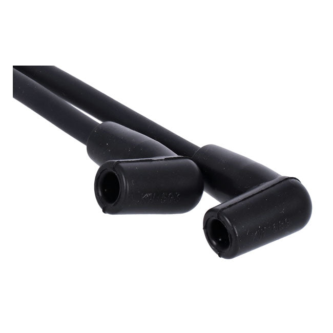 Blue Streak, XXX spark plug wire set. Black, white print Spark Plug Wires Standard