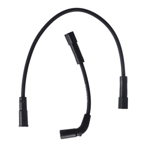 Blue Streak, XXX spark plug wire set. Black, white print Spark Plug Wires Standard