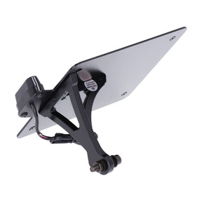 Cult-Werk, side mount license plate bracket, black. Austria License Plate Brackets Cult Werk