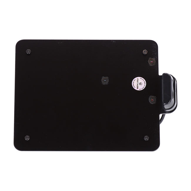 Cult-Werk, side mount license plate bracket, black. Austria License Plate Brackets Cult Werk