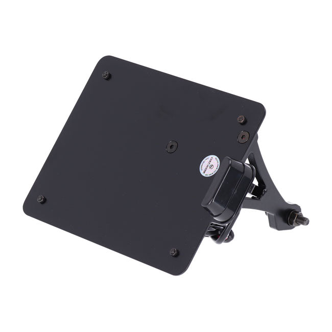 Cult-Werk, side mount license plate bracket, black. Austria License Plate Brackets Cult Werk