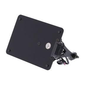 Cult-Werk, side mount license plate bracket, black. NL License Plate Brackets Cult Werk