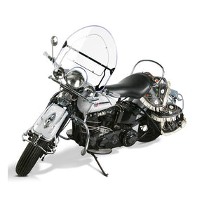 Nc, ''Vintage'' Reproduction Beaded Windshield. Clear Lower Windshield National Cycle