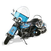 Nc, ''Vintage'' Reproduction Beaded Windshield. Blue Lower Windshield National Cycle
