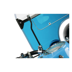 Nc, ''Vintage'' Reproduction Beaded Windshield. Blue Lower Windshield National Cycle