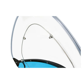 Nc, ''Vintage'' Reproduction Beaded Windshield. Blue Lower Windshield National Cycle