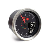 HD-04 4" Multifunction Meter, Silver - 11-17 Softail & 12-17 Dyna & 14-22 Sportster Speedometers Koso North America