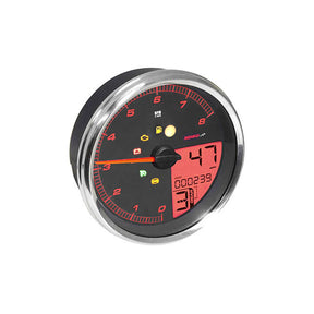 HD-05 5” Multifunction Meter, Chrome - 04-13 Touring & 04-10 Softail & 04-11 Dyna Speedometers Koso North America