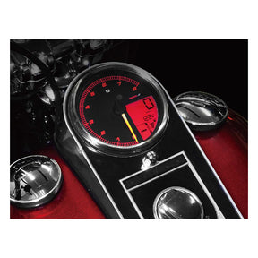 HD-05 5” Multifunction Meter, Chrome - 04-13 Touring & 04-10 Softail & 04-11 Dyna Speedometers Koso North America