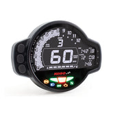 KOSO, MS-01 multifunctional Speedo/tachometer. Black Speedometers Koso North America